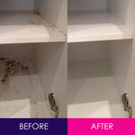 Ballarat Vacate Cleaners - Before and After Cupboard
