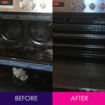 Ballarat Vacate Cleaners - Before and After Oven